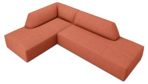 Ecksofa RUBY 4 Sitzplätze Hochglanz Rot