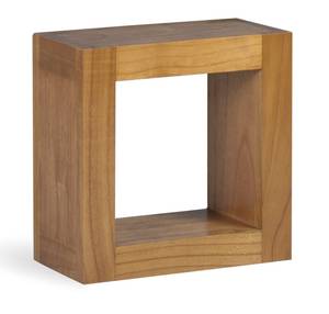 REGAL AUS HOLZ QUADRATISCH 40 x 20 x 40 Braun - Holz teilmassiv - 40 x 40 x 20 cm