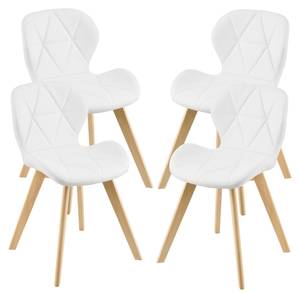 Lot de 4 Chaises Älmhult Blanc