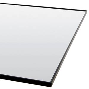 Spiegel ZENETA Schwarz - Glas - 2 x 180 x 80 cm