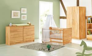 Ensemble de chambre de bébé Natura Kids 3 éléments - Hêtre massif - Largeur : 1 cm