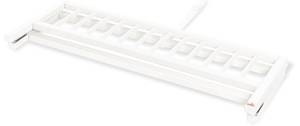 Bettschutzgitter Classic, weiß lackiert Weiß - Holzwerkstoff - 32 x 36 x 90 cm