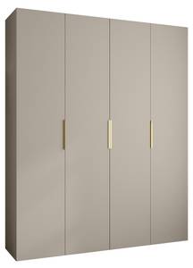 Drehtürenschrank Como 4 Beige - Gold - 200 x 50 cm