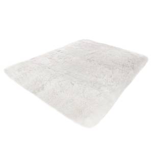 Tapis en peau Davos I Peau de mouton - Blanc crème - 130 x 190 cm