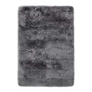 Tapis en peau Davos I Peau de mouton - Ardoise - 200 x 290 cm - Ardoise - 200 x 290 cm