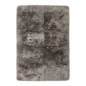 Tapis en peau Davos I Peau de mouton - Taupe - 130 x 190 cm