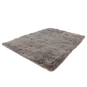 Tapis en peau Davos I Peau de mouton - Taupe - 130 x 190 cm