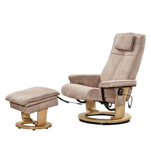 Fauteuil de massage Cedar Microfibre - Cappuccino