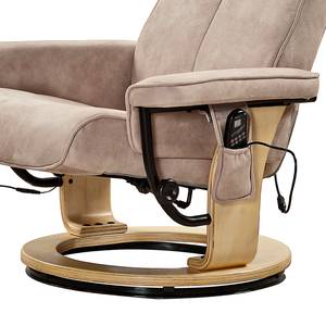 massagestoel Cedar microvezel - cappuccino