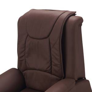 Fauteuil de massage Boise Microfibre - Marron