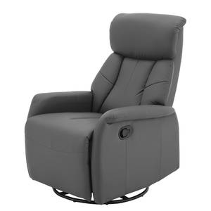 Tv-fauteuil Anori kunstleer - grijs