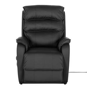 Fauteuil TV Charly Imitation cuir - Noir