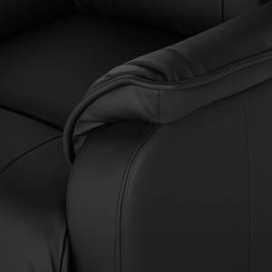 Tv-fauteuil Charly (met opstahulp) kunstleer zwart