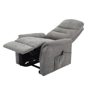 Tv-fauteuil Coroma microvezel - grijs