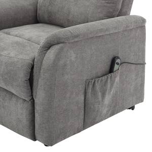 Tv-fauteuil Coroma met sta-op-hulp microvezel - grijs