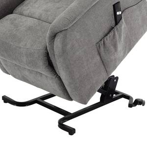 Tv-fauteuil Coroma microvezel - grijs