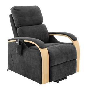 Fauteuil TV Rosales II Microfibre - Marron