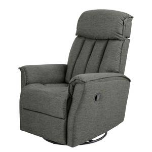 Fauteuil à bascule TV Turon Tissu - Gris