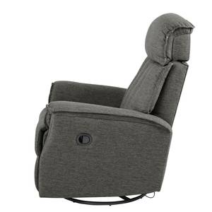 Fauteuil à bascule TV Turon Tissu - Gris