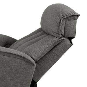 Tv-fauteuil Turon (met schommelfunctie) geweven stof - Grijs