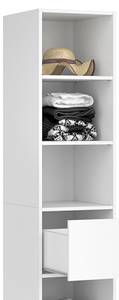 Armoire Visit 28837 Blanc - 38 x 189 x 50 cm