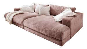 KAWOLA Big Sofa MADELINE Cord Pink