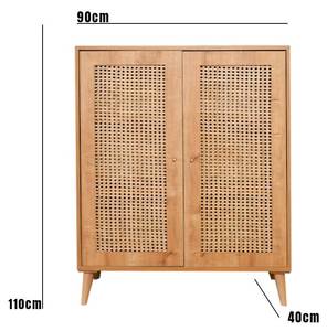 Kommode Dpicke Braun - Holz teilmassiv - 40 x 110 x 90 cm