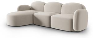 Ecksofa BLAIR 4 Sitzplätze Beige