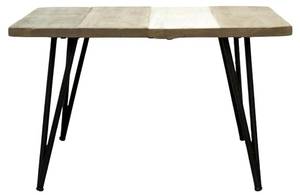 Table basse ADESSO CT120 Beige - Bois massif - Bois/Imitation - 120 x 40 x 70 cm