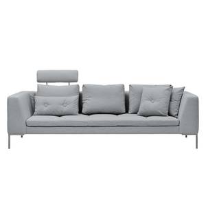 Sofa Madison (3-Sitzer) Webstoff Webstoff Saia: Hellgrau