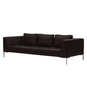 Sofa Madison (3-Sitzer) Echtleder Echtleder Neka: Dunkelbraun