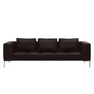 Sofa Madison (3-Sitzer) Echtleder Echtleder Neka: Dunkelbraun