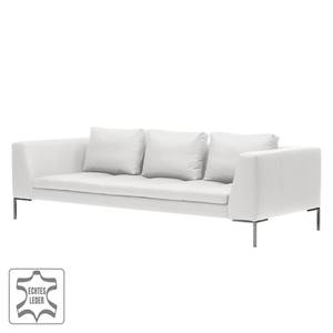 Sofa Madison (3-Sitzer) Echtleder Echtleder Neka: Weiß