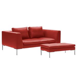 Sofa Madison (2-Sitzer) Echtleder Echtleder Neka: Rot