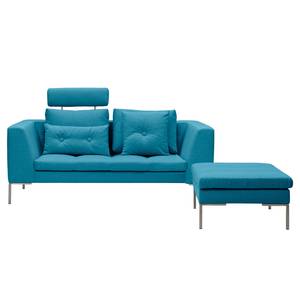 Sofa Madison (2-Sitzer) Webstoff Webstoff Anda II: Türkis