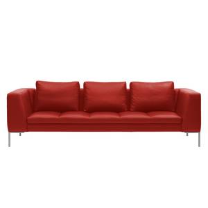 Sofa Madison (3-Sitzer) Echtleder Echtleder Neka: Rot