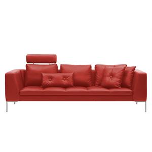 Sofa Madison (3-Sitzer) Echtleder Echtleder Neka: Rot