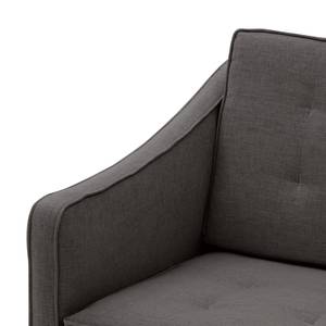 Sofa Risor (2-Sitzer) Webstoff Webstoff Anda II: Anthrazit