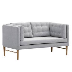 Sofa Tesoro (2-Sitzer) Webstoff Webstoff Saia: Hellgrau