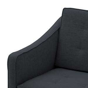 Sofa Risor (3-Sitzer) Webstoff Webstoff Saia: Anthrazit