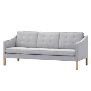 Sofa Risor (3-Sitzer) Webstoff Webstoff Saia: Hellgrau