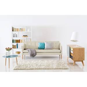 Sofa Risor (3-Sitzer) Echtleder Echtleder Neka: Creme