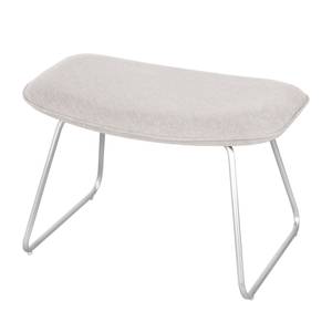 Hocker Gem geweven stof Stof Kira II: Beige