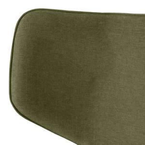 Fauteuil à oreilles Gem I Tissu Tissu Kira : Vert