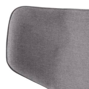 Fauteuil à oreilles Gem I Tissu Tissu Kira II : Gris