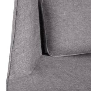 Fauteuil à oreilles Gem I Tissu Tissu Kira II : Gris