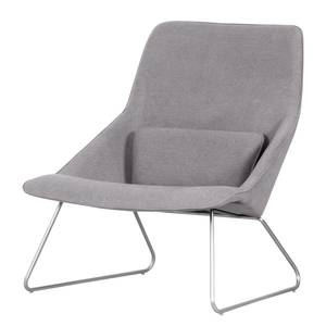 Fauteuil Gem II geweven stof Stof Kira II: Grijs