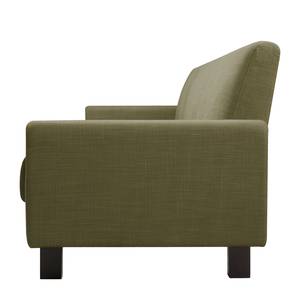 Gestoffeerde stoelen Lesja geweven stof - Stof Frea: Groen
