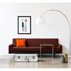 Sofa Paddington (3-Sitzer) Webstoff Stoff Frea: Rot