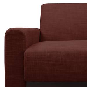 Gestoffeerde stoelen Lesja geweven stof - Stof Frea: Rood